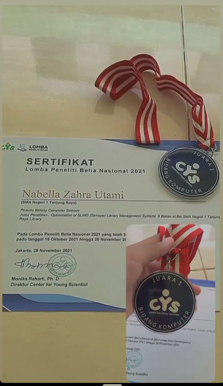 Lomba Peneliti Belia Nasional 2021
